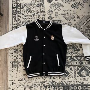 2018 Real Madrid Champions League Varsity Jacket